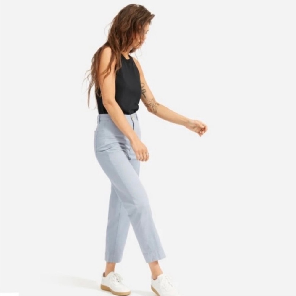 Everlane The Lightweight Straight-Leg Crop in Light Horizon Size 0